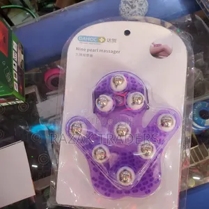 Handheld Massage Roller Glove Palm Shaped Massager Ball