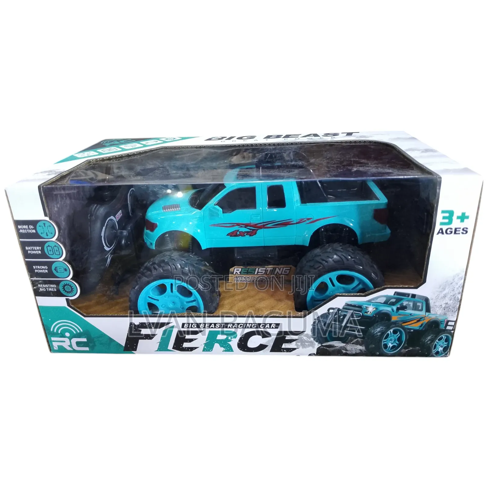 Fierce the Big Beast Racing Car Toy - Remote Control