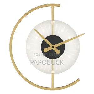 Modern Clock Wall Lamp