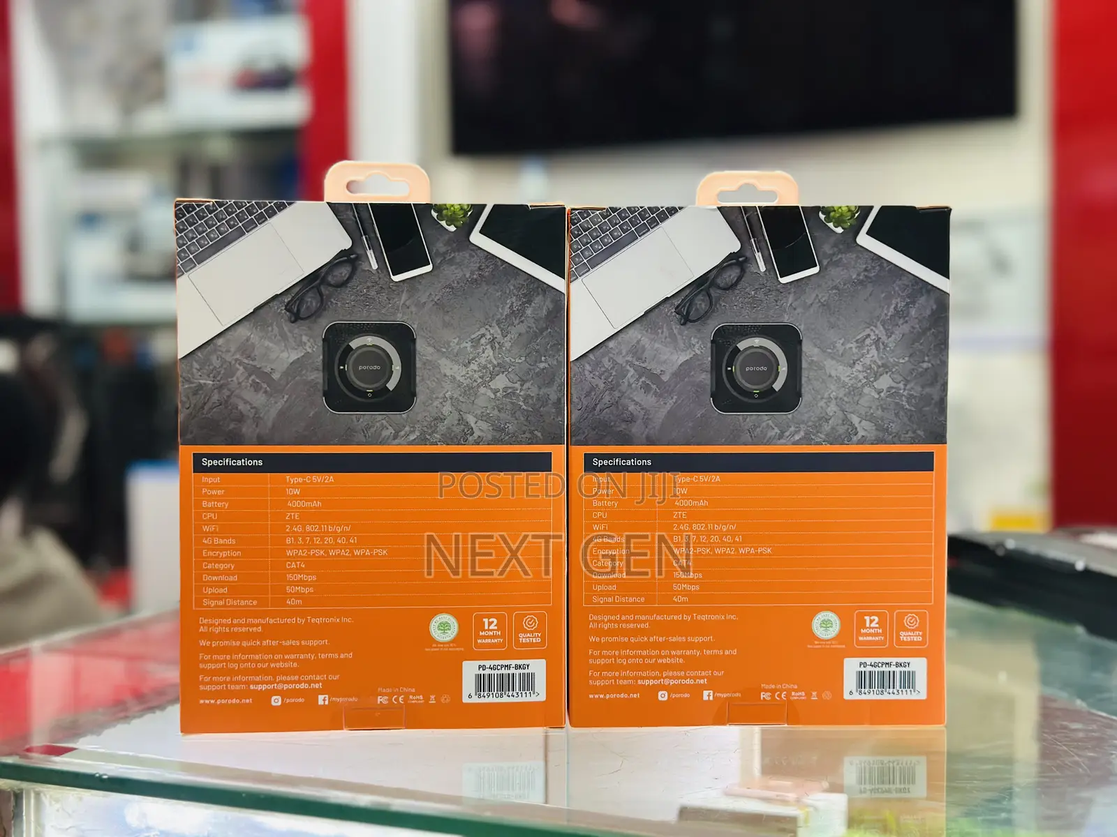 Porodo 4G / LTE Home Outdoor Portable Router