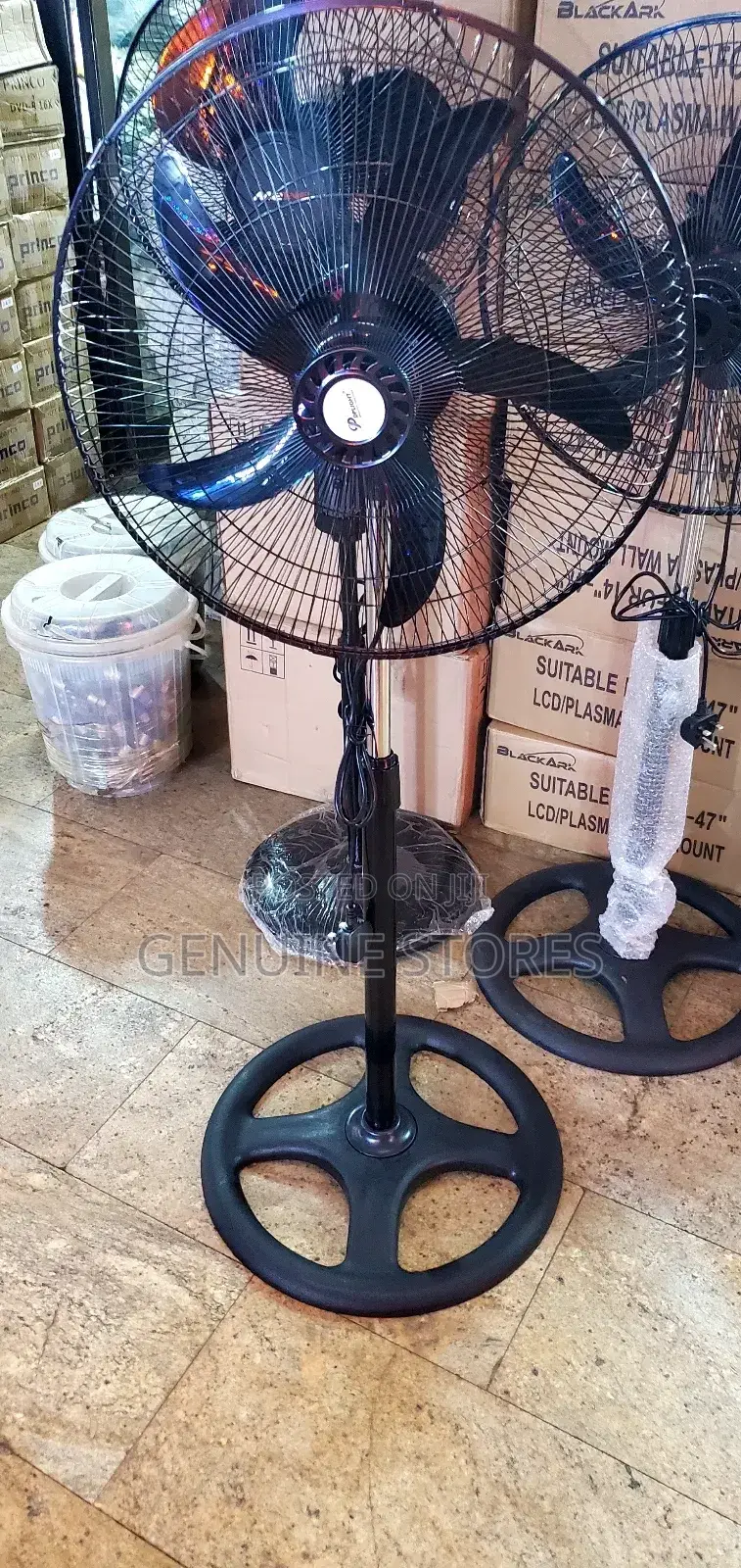 Stand Fan Dp/ Black