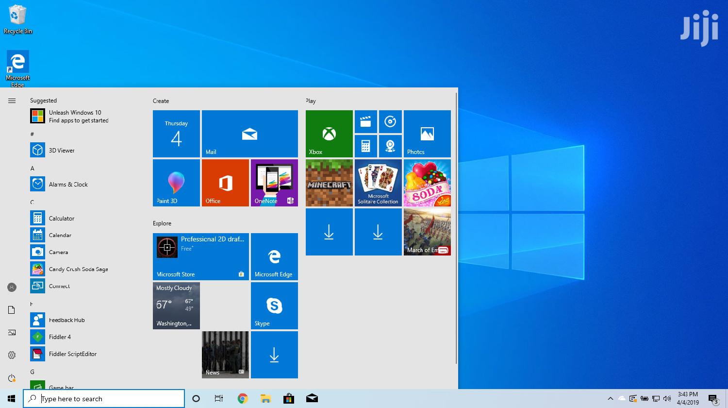 Wimdows 10 64 Bit 2019