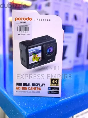 Porodo Uhd Dual Display Action Camera