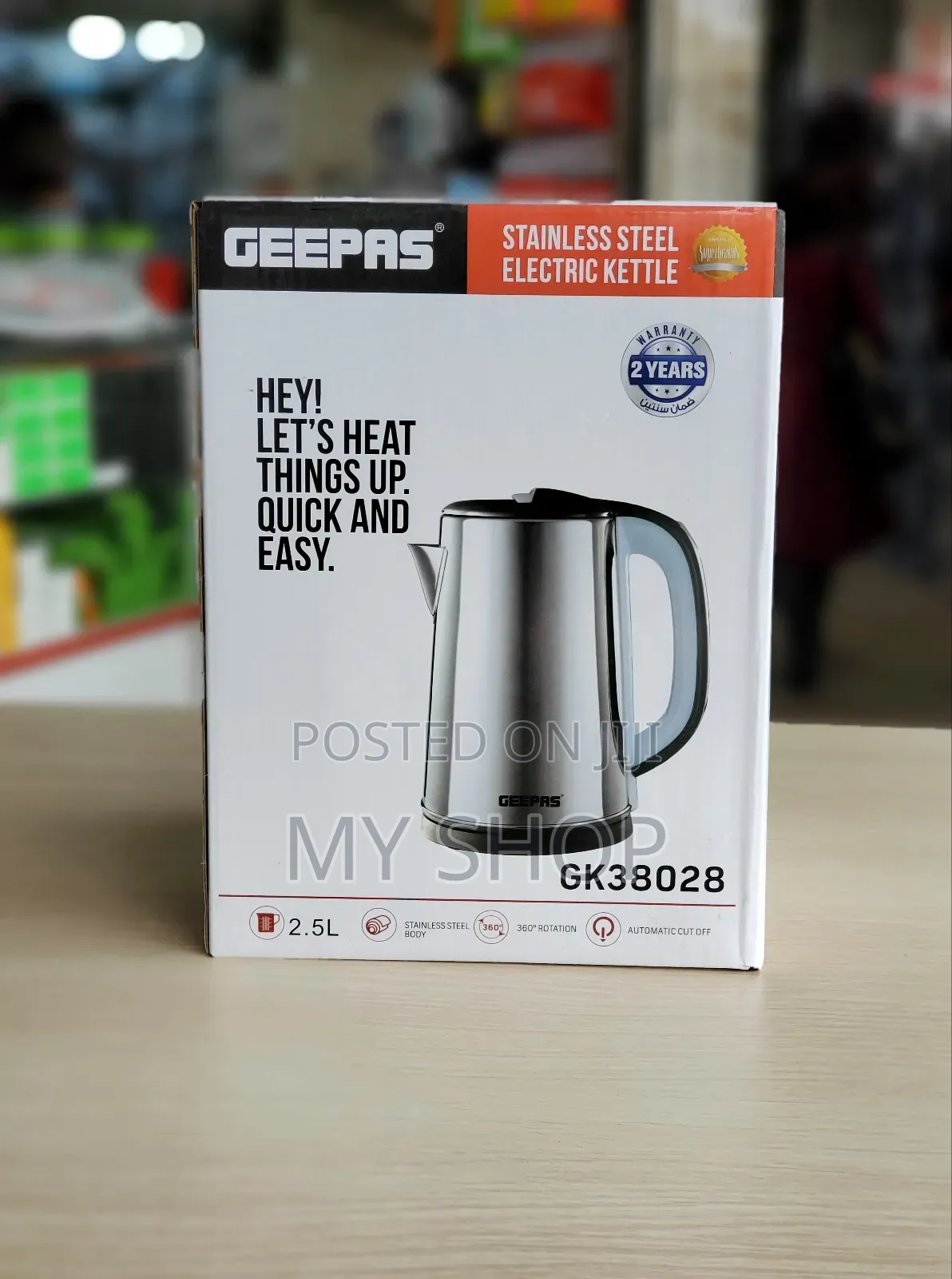 Geepas Kettle Gk38028