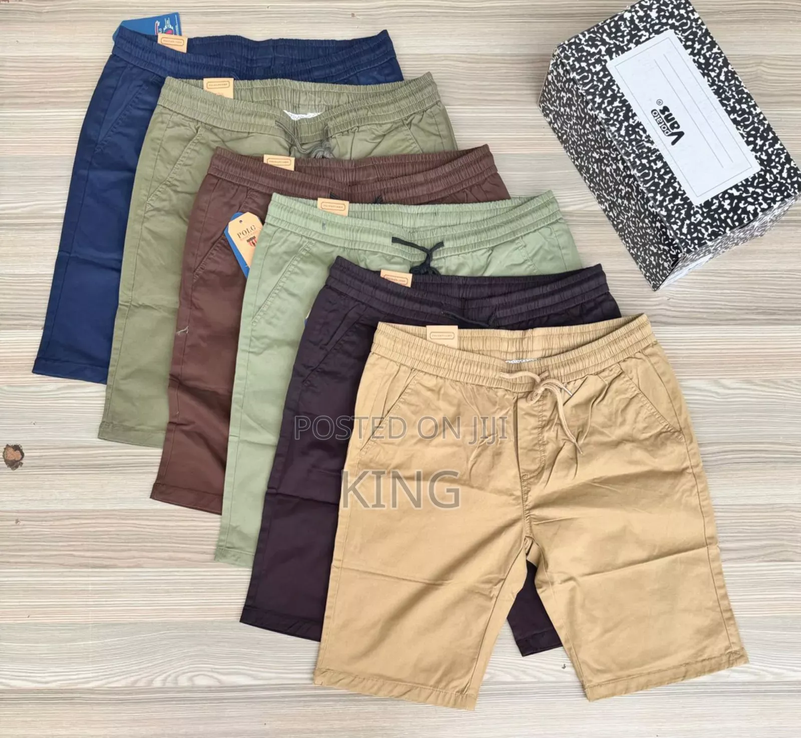 High Chief Kaki Shorts. Fit Shorts