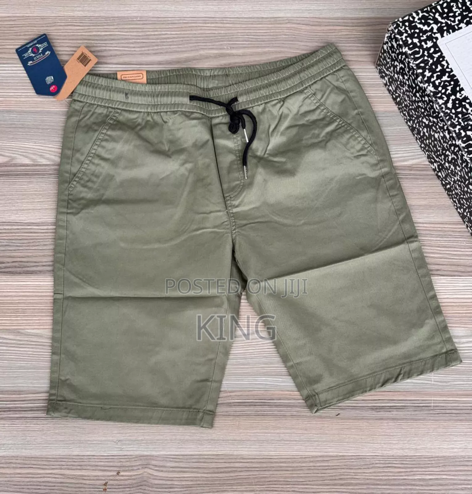 Serene Kaki Shorts. Fit Shorts