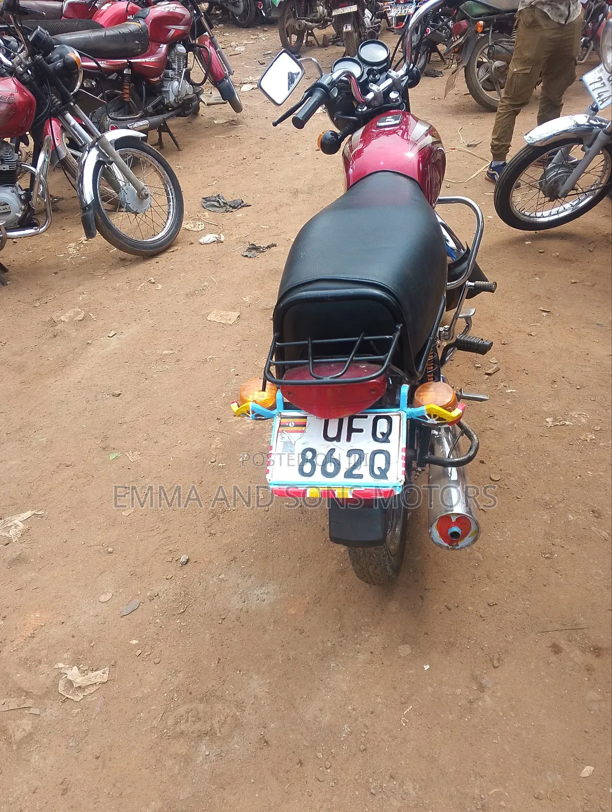 Bajaj Boxer 2022 Red