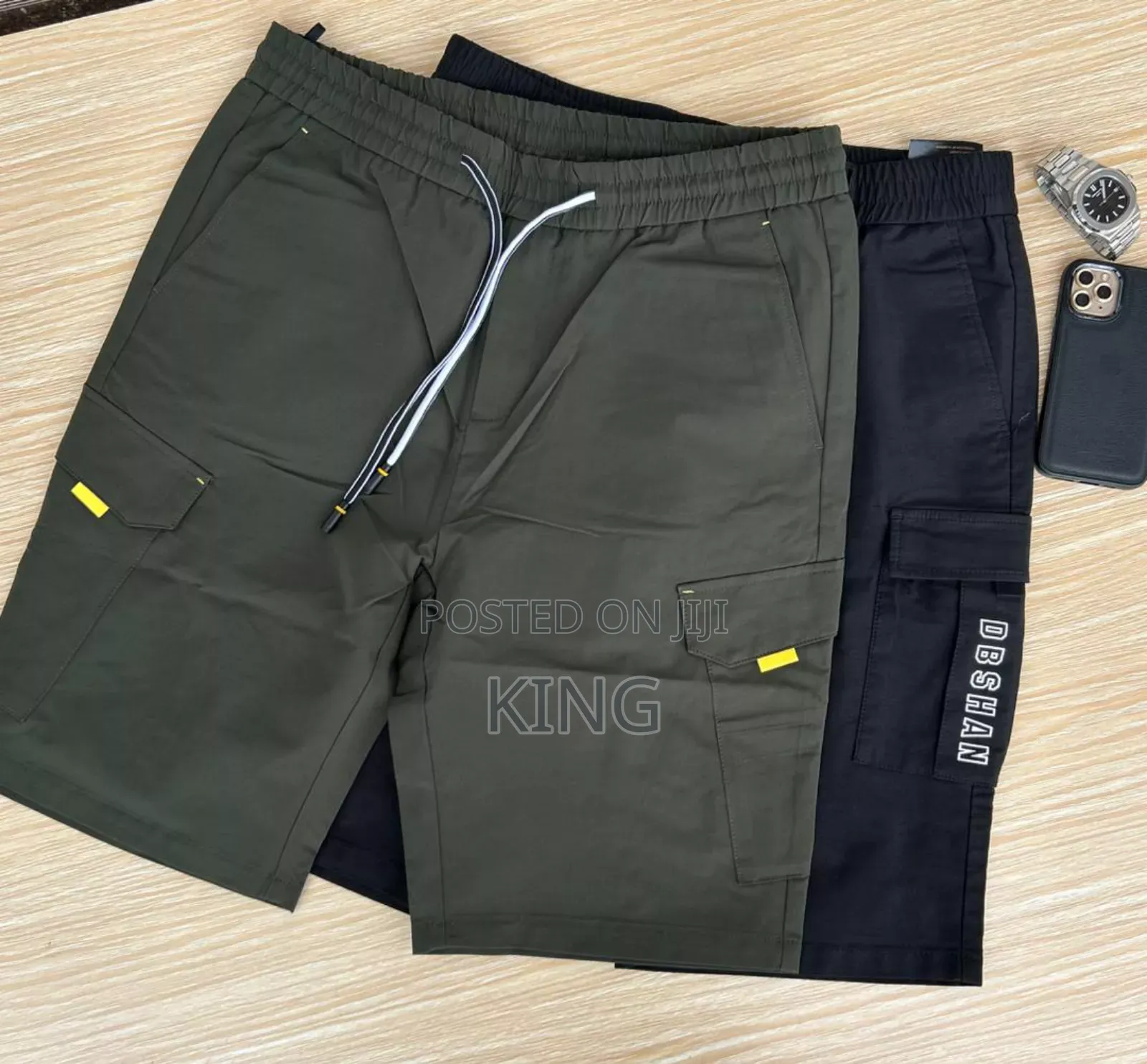 Prize Kaki Shorts. Fit Shorts