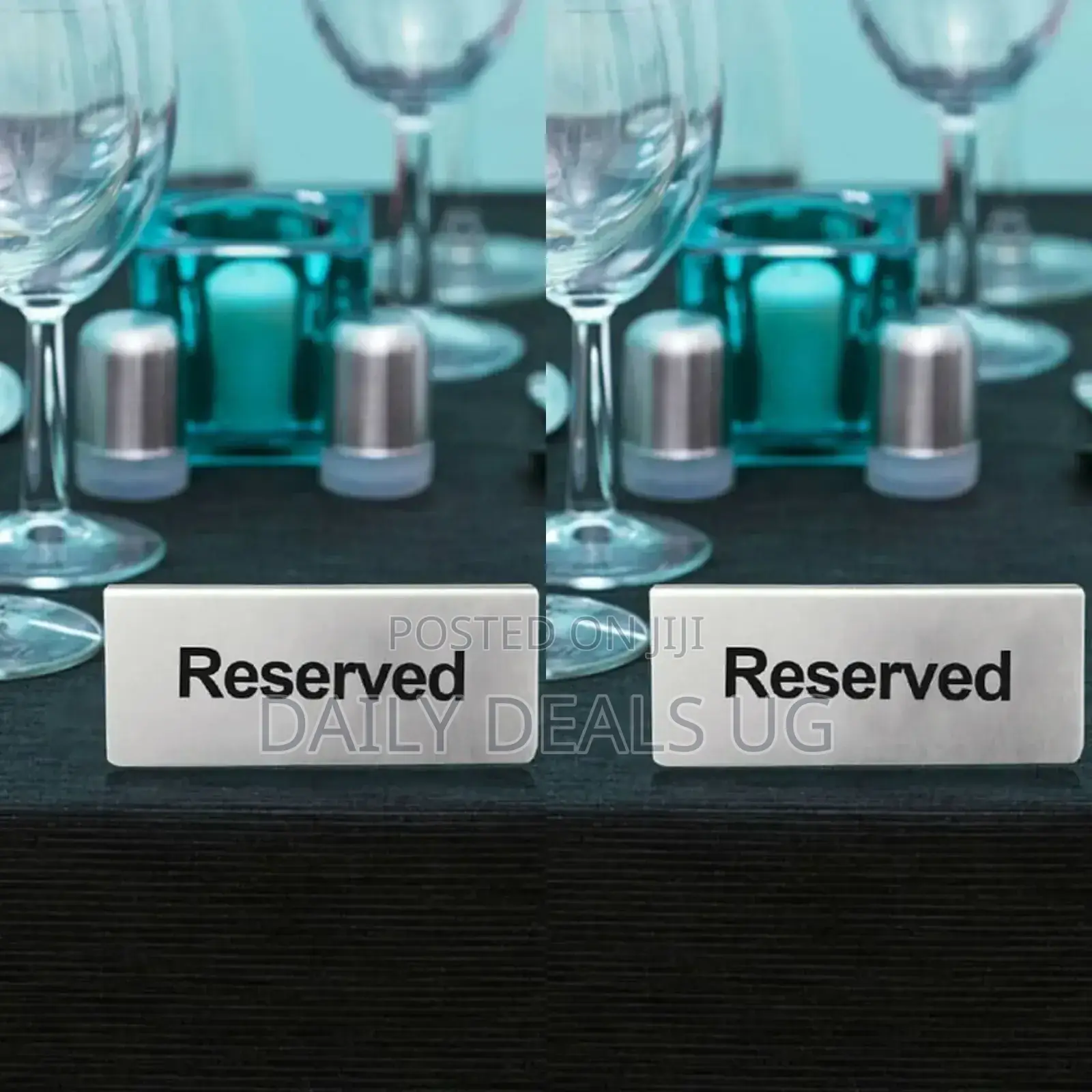 Reserved Table