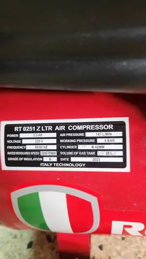 Air Compressor 25m 3 Hose Power