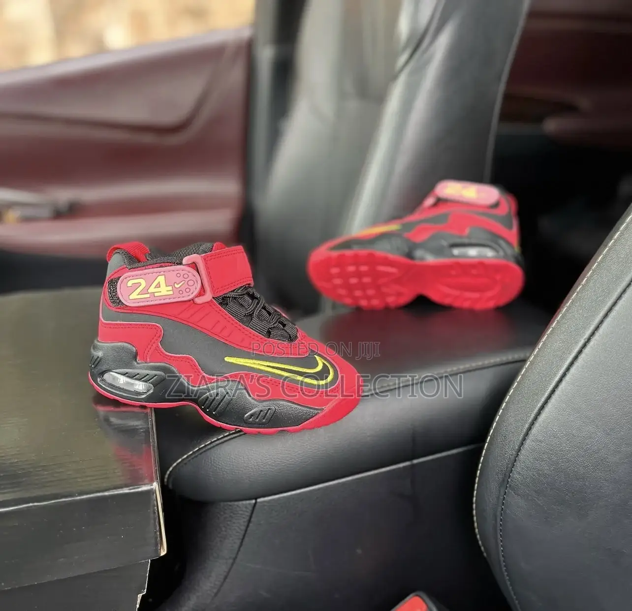 Original Nike Air Griffey Max 1 Laser Crimson Kids Sneakers