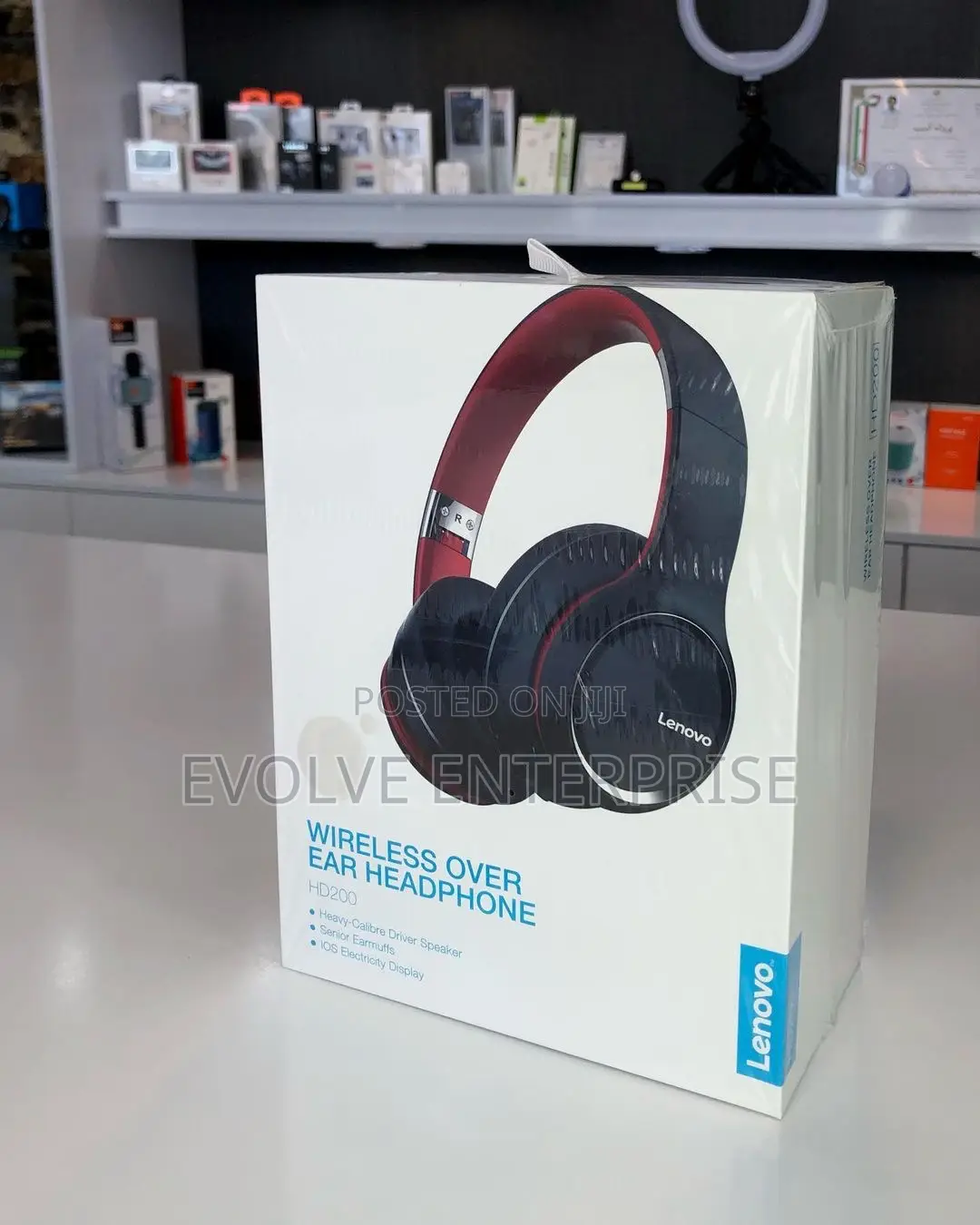 Original Lenovo HD200 Wireless Overear Headphones