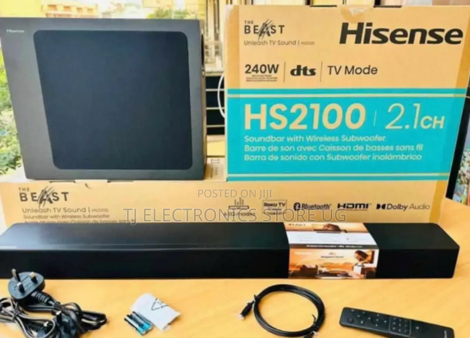 Hisense HS2100 Beast Sound Bar