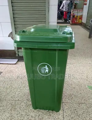 Double Wheel 240L Trash Can