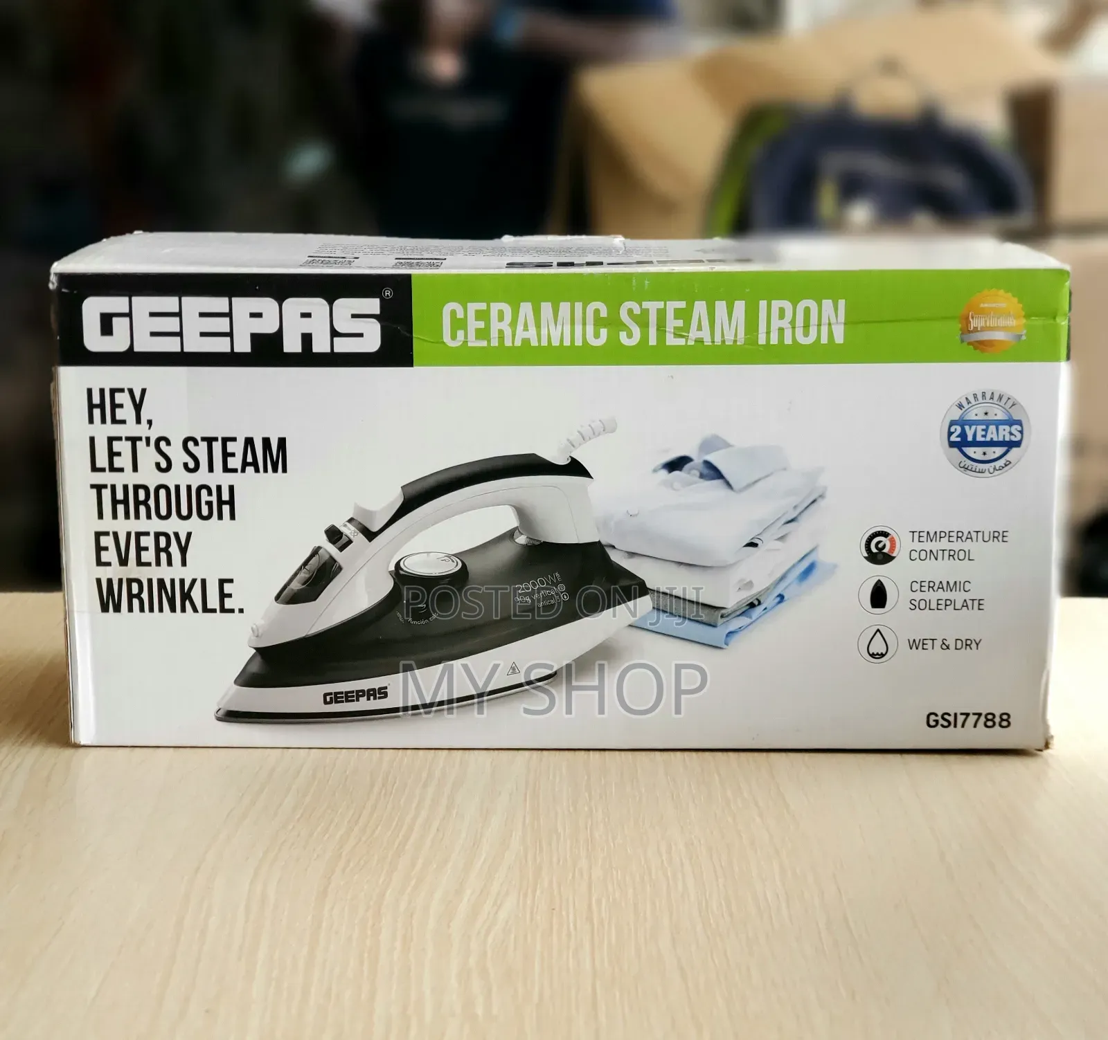 Geepas Steam Iron Gs17788