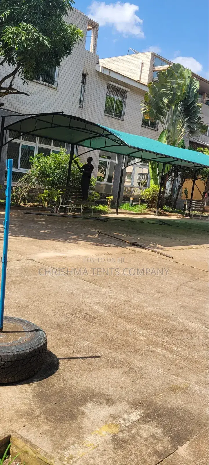Carport for 4 Cars (5x12)Mtrs Well Designed