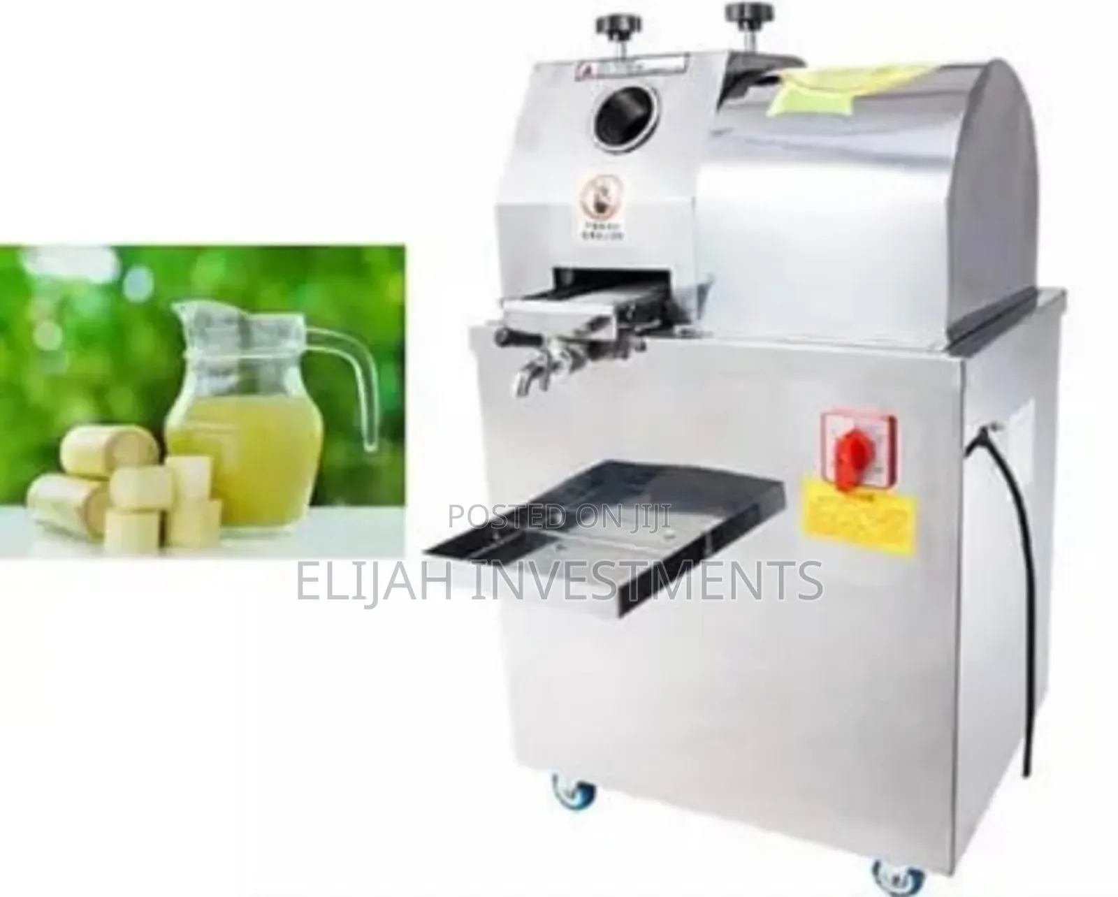 Automatic Electric Sugarcane Juice Extractor Machine