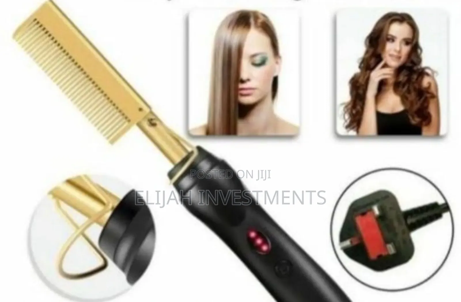 Brand New Electric Hot Comb Hair Straightener