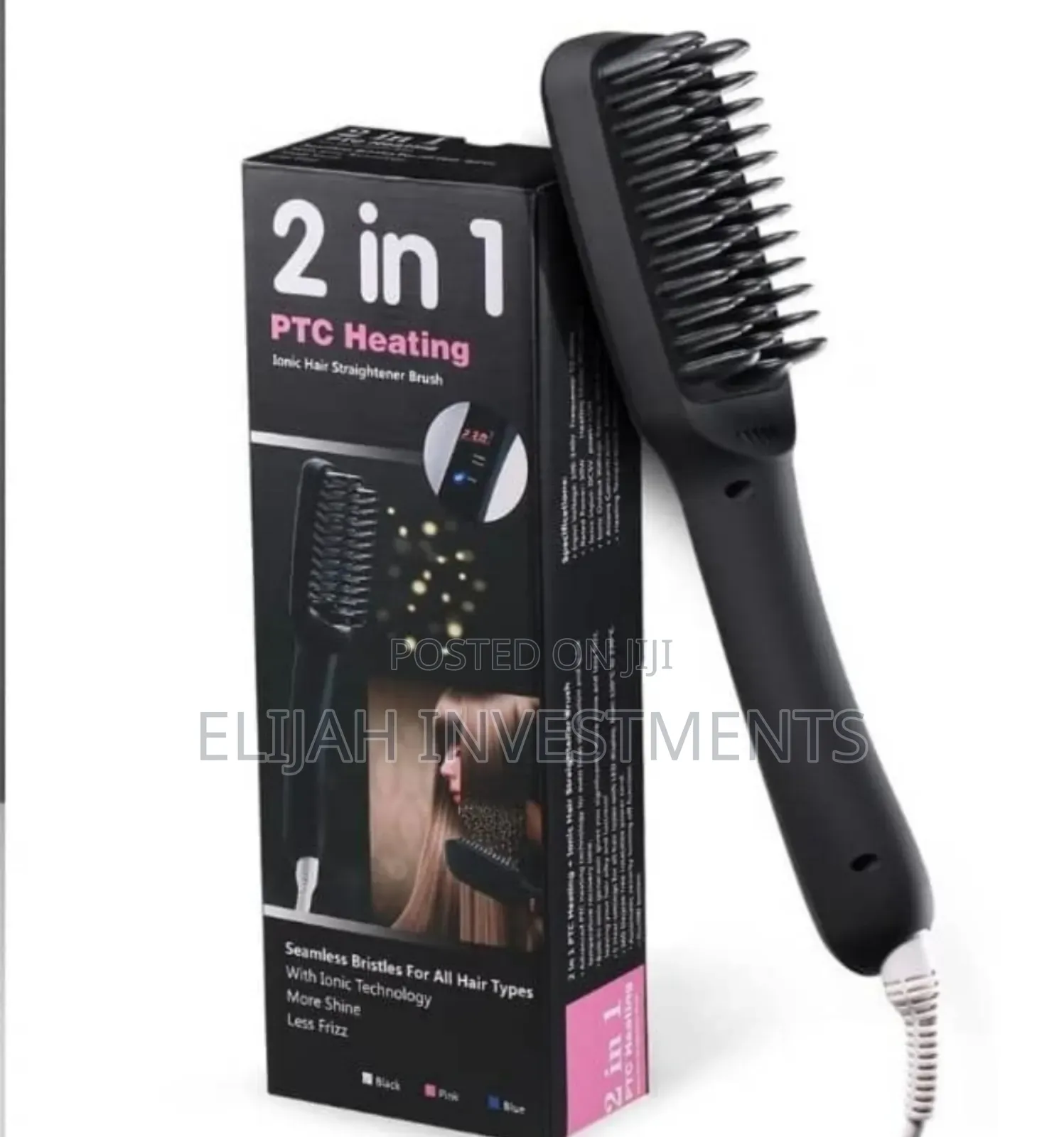 Brand New 2 in 1 Hair Straightener Brush