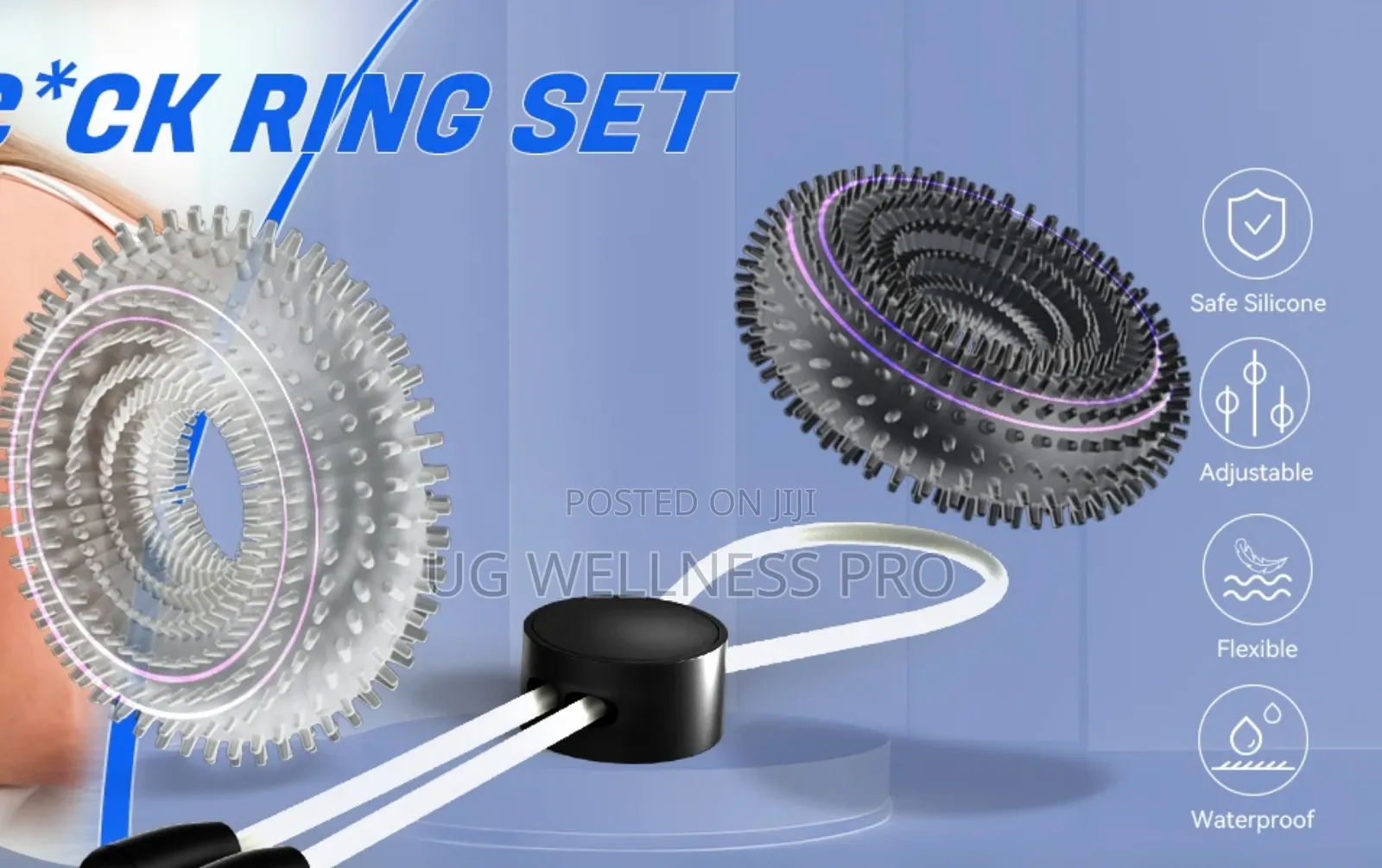 3 PCS Cock Rings Man Toy for Lasting Longer