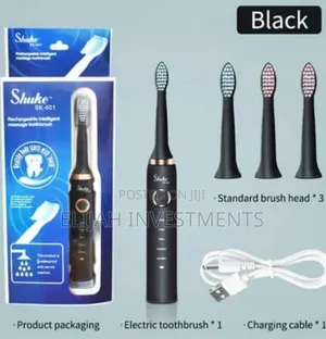 Premium Shuke Adult Rechargeable Electric Toothbrush