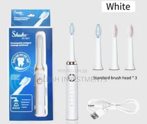 Waterproof Shuke Adult Rechargeable Electric Toothbrush