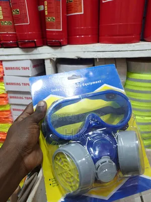 Respirator Mask With Goggles