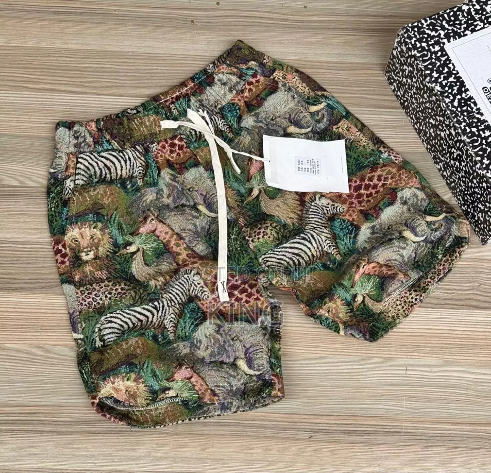 Travis Animo Print Shorts