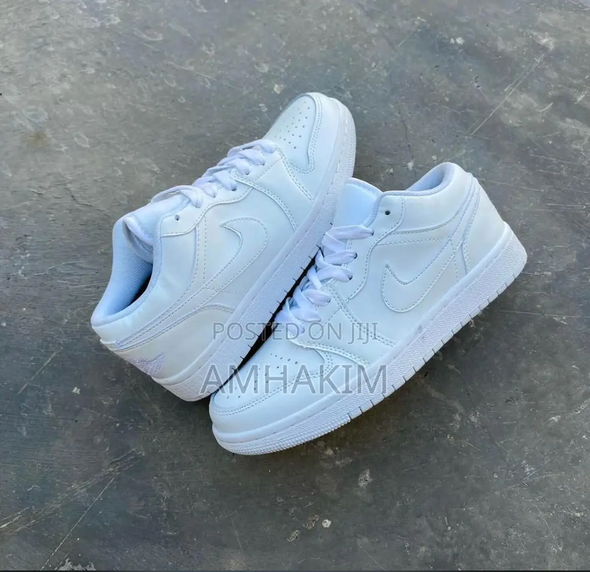 New Nike Air Jordan 1 X Tripple White in Stock