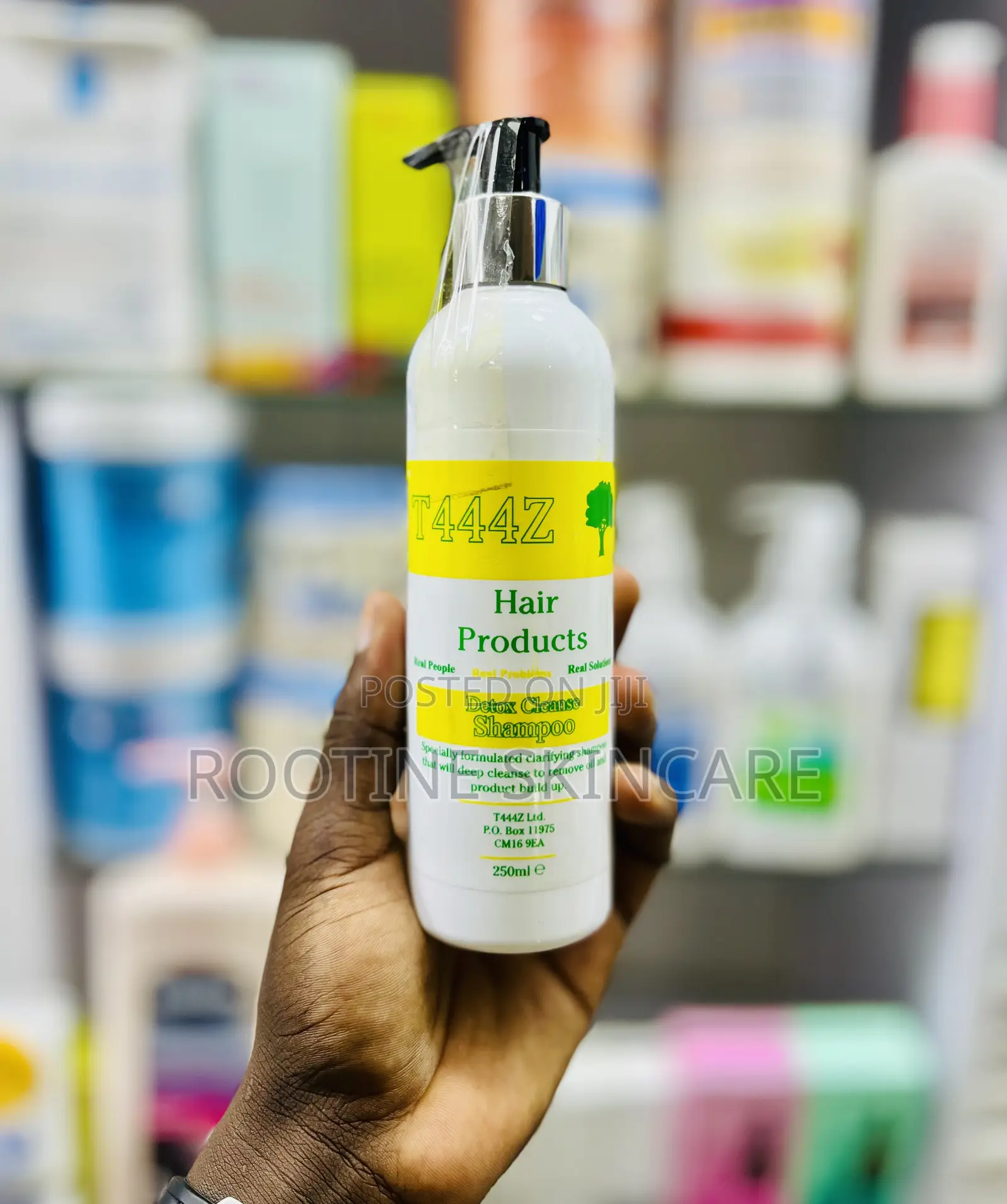 T444z Detox Cleanse Hair Care Shampoo 250mls