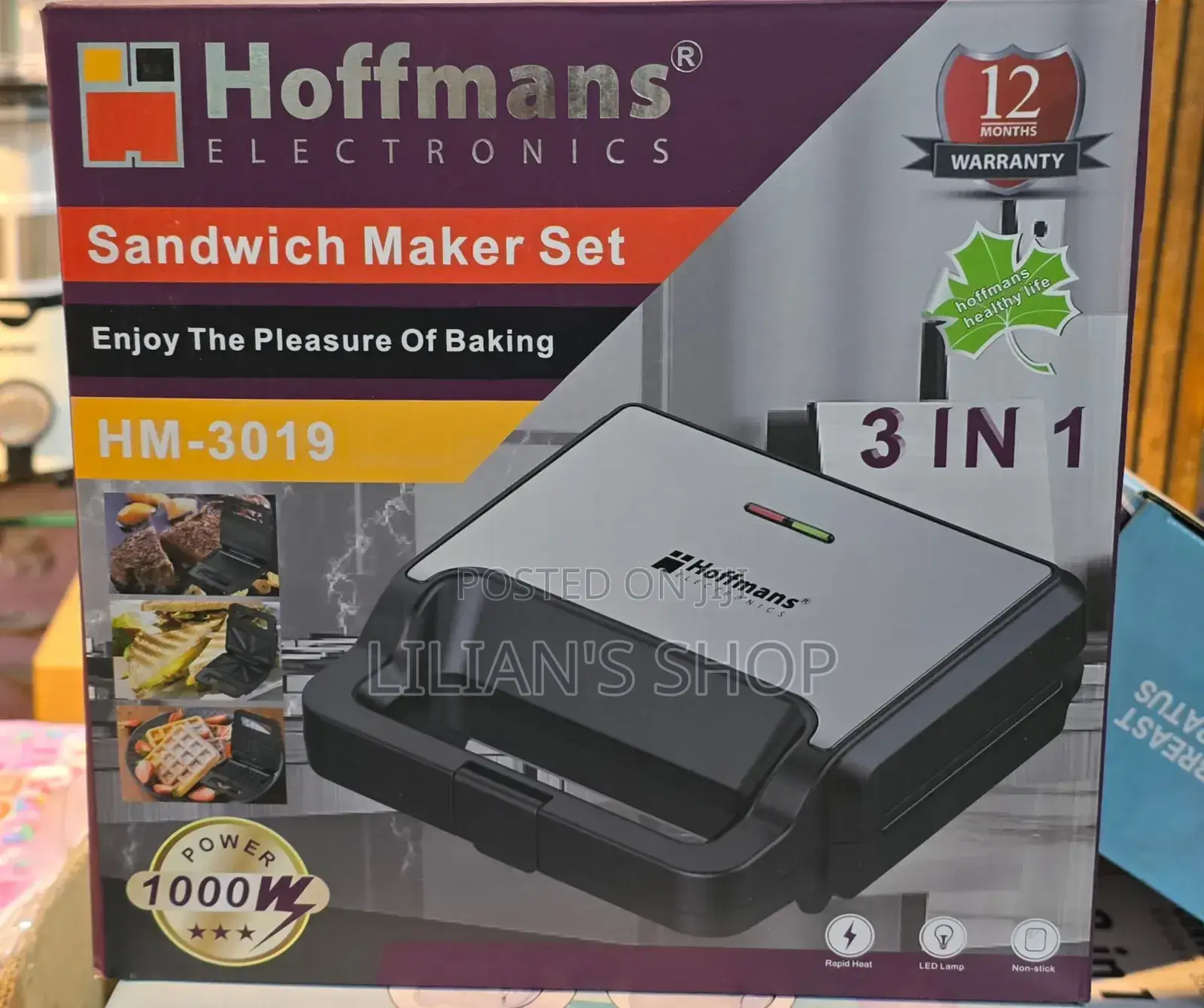 Brand New Original Sandwich Set 3 In1