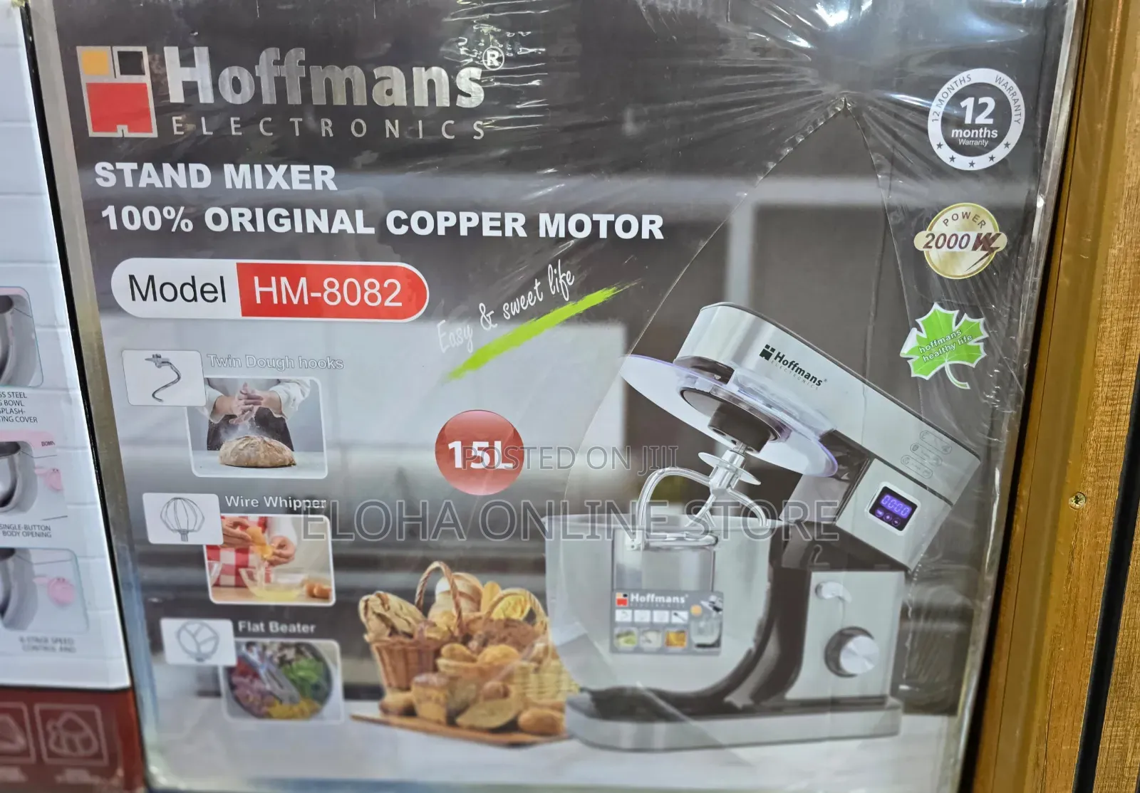 Hoffman Stand Mixer 15 Litres HM-8081