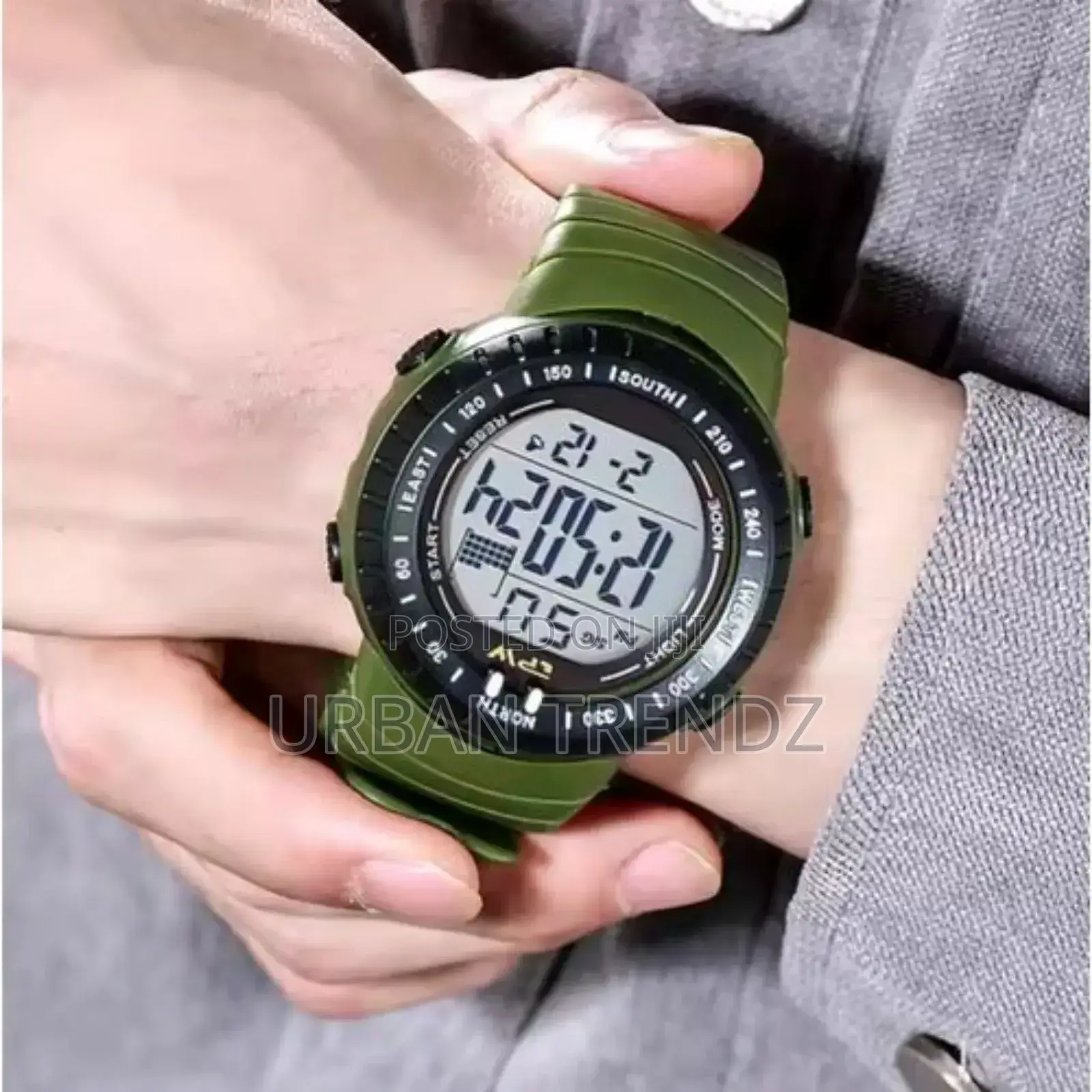 Original Classic Digital Water Resistant Military Watch -