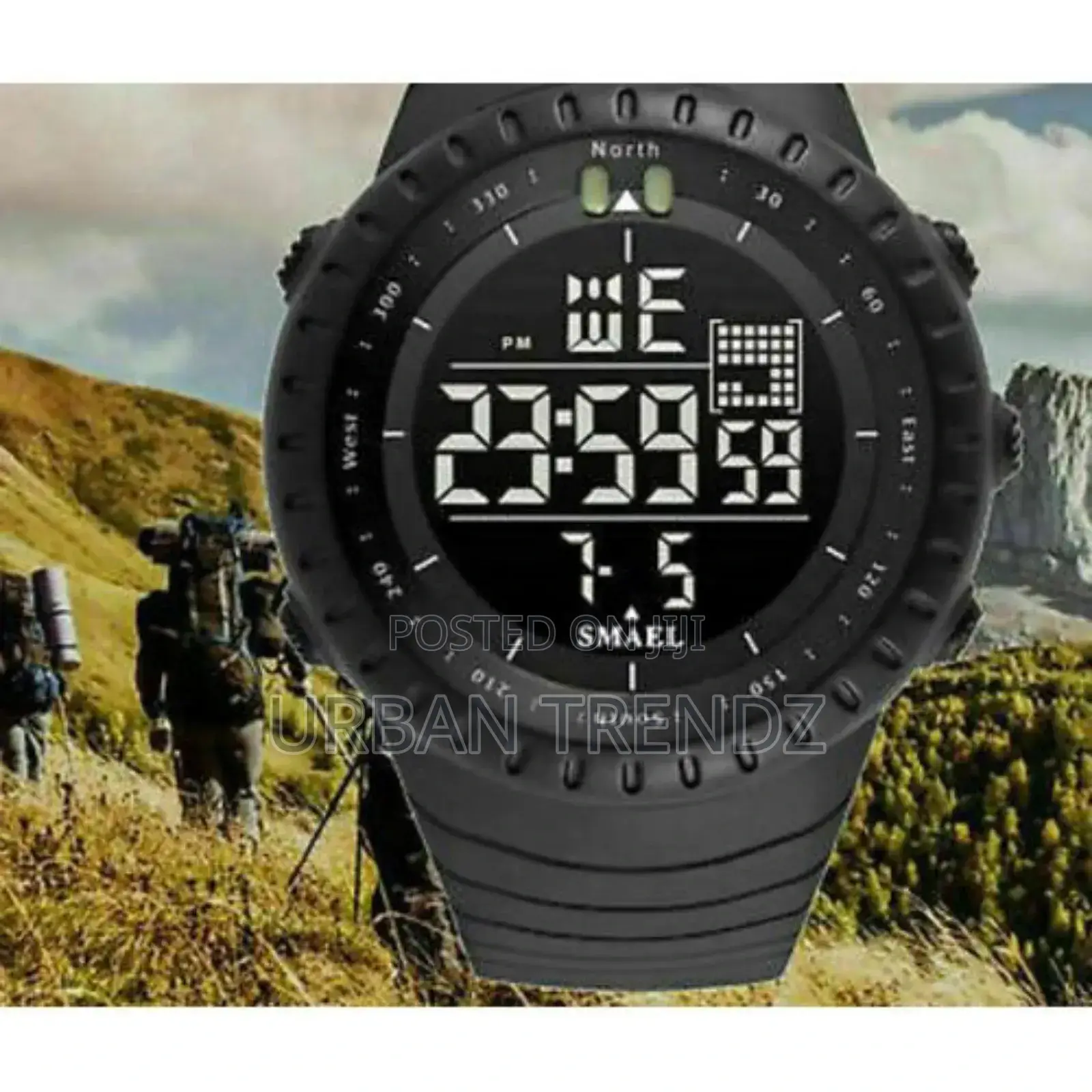 Original Classic Digital Water Resistant Military Watch -
