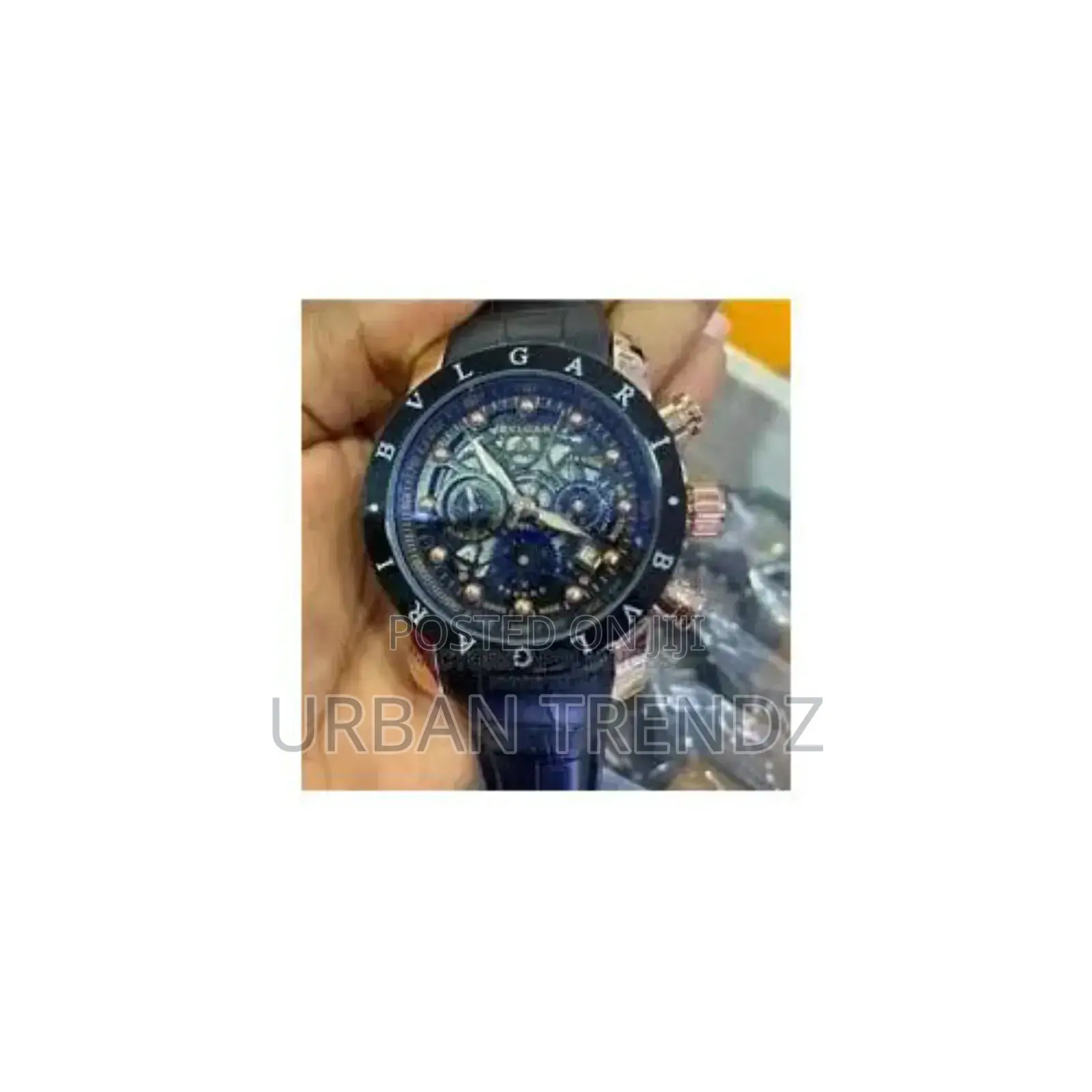 Bvlgari Men's Watch Premium Collection Round Luxury(Premium