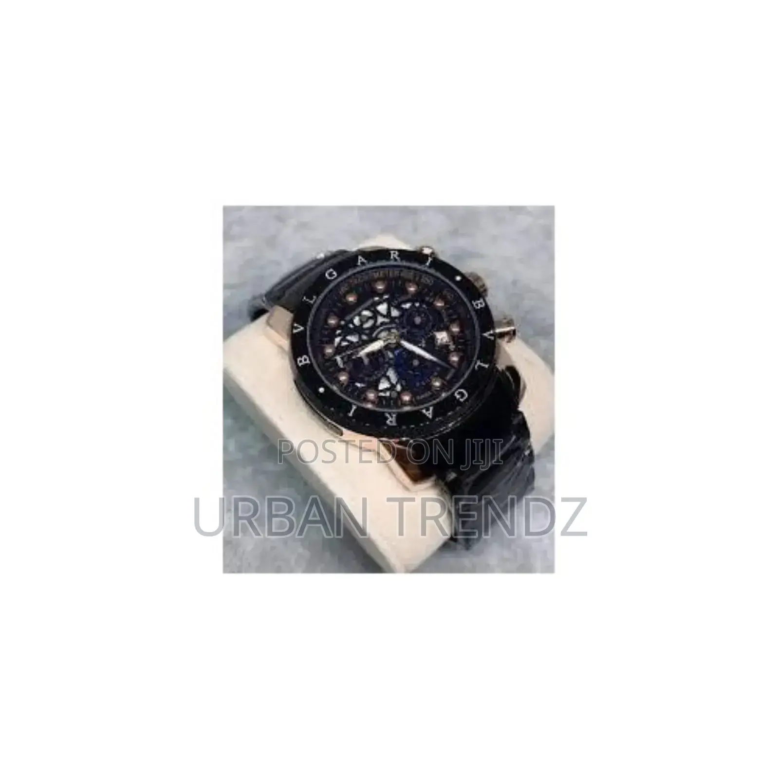 Bvlgari Men's Watch Premium Collection Round Luxury(Premium