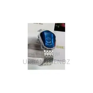 Diesel Crystal Glass Watch-Silver