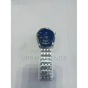 Diesel Crystal Glass Watch-Silver