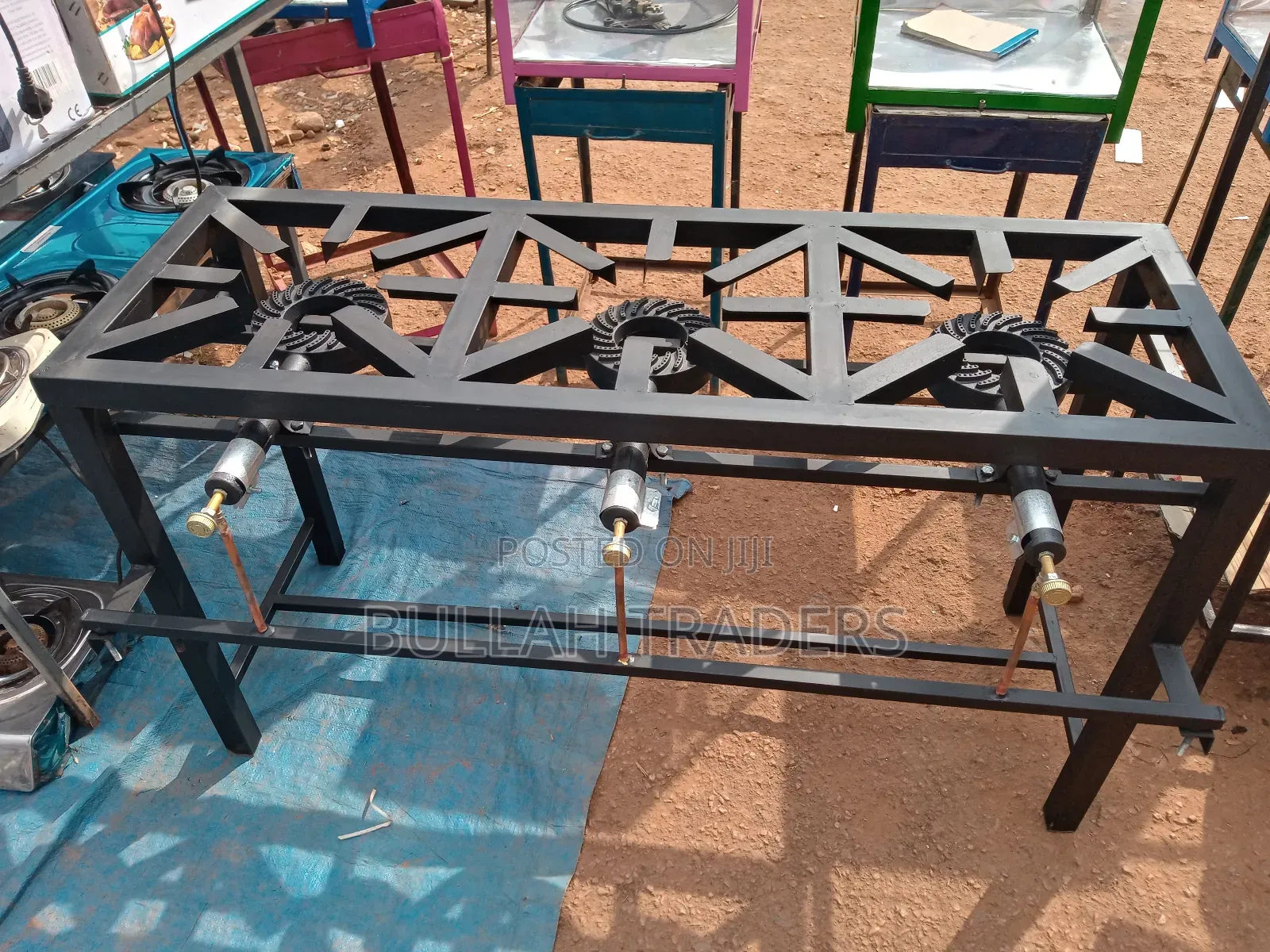 Gas Burner Triple With 3 Burners