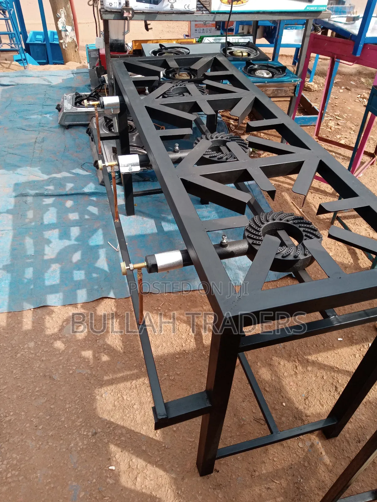 Gas Burner Triple With 3 Burners