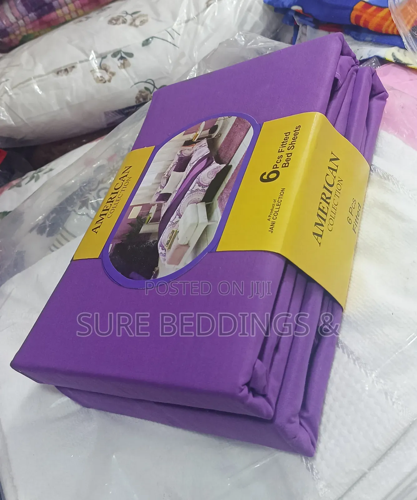 Purple Fitted Bedsheets