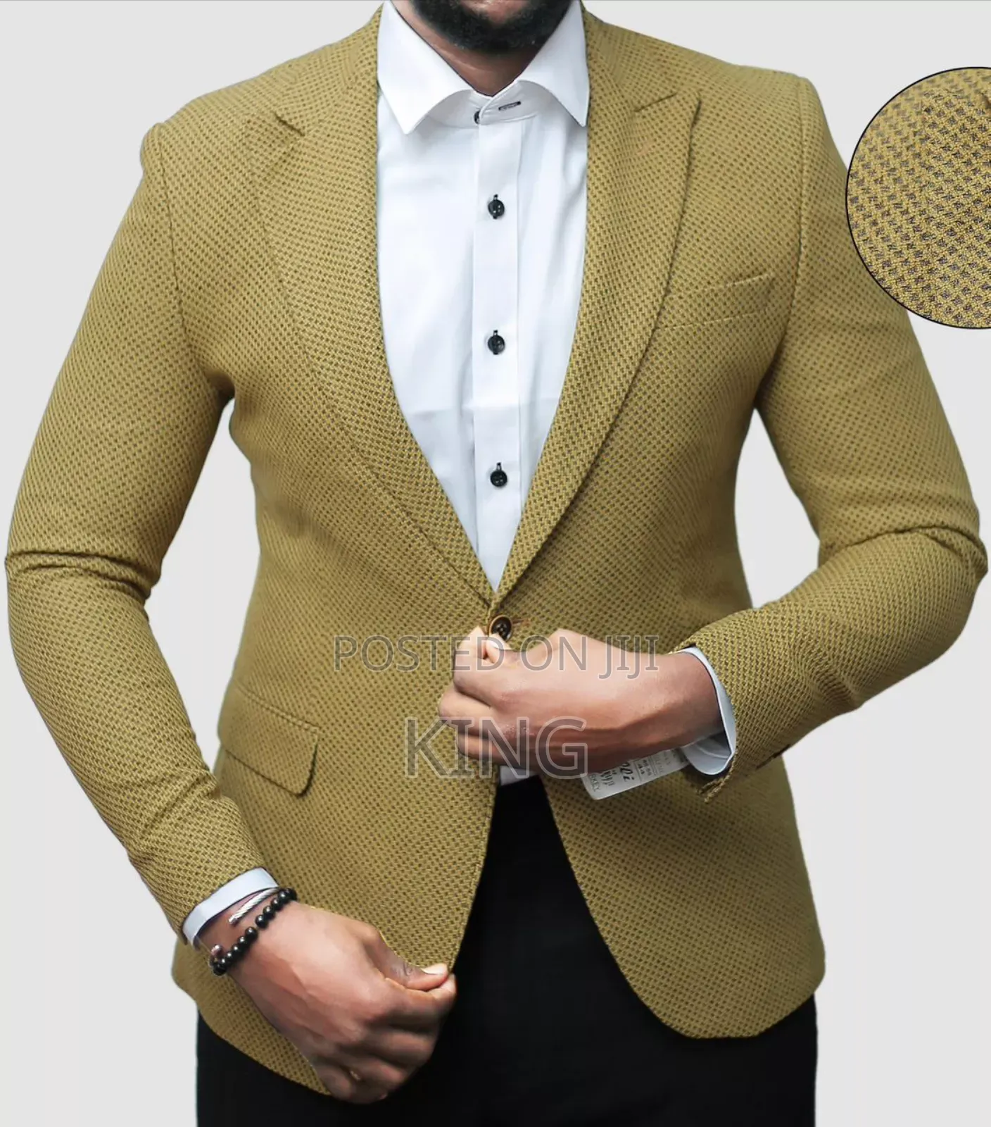 Cred Men's Turkish Blazer Coat