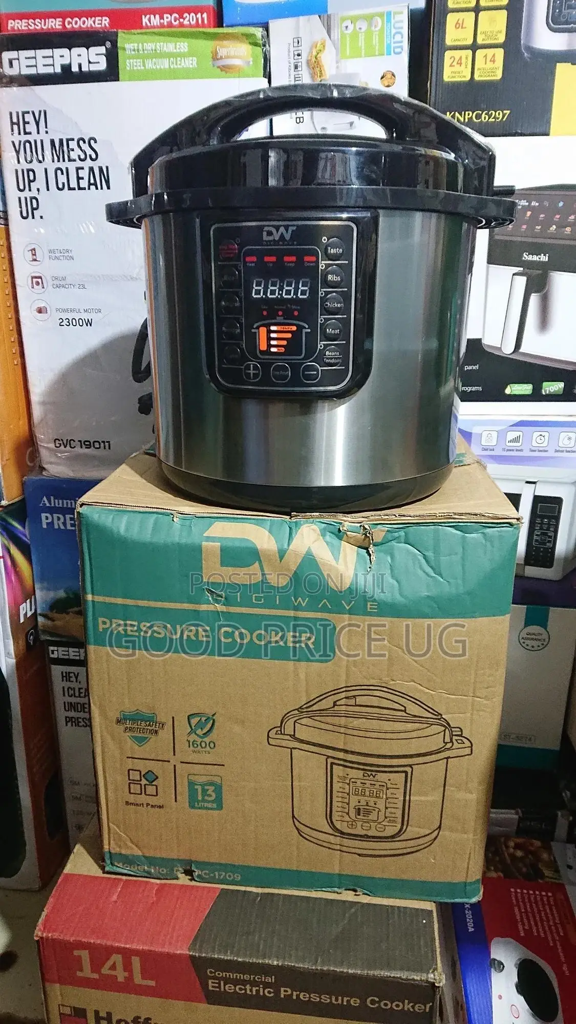 Digi Wave Pressure Cooker 13L