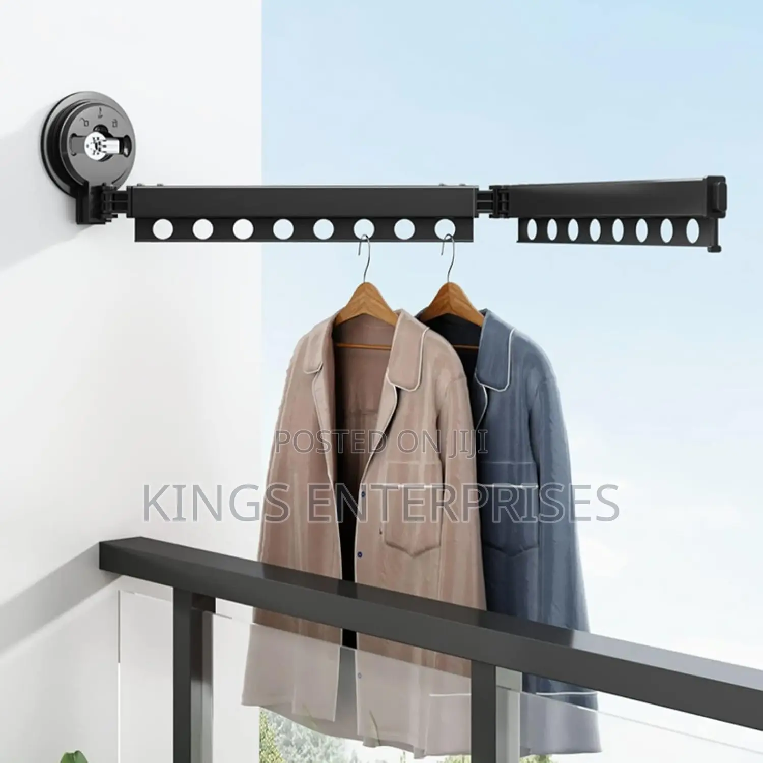 Retractable Folding Clothes Drying Rack