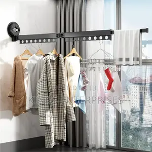 Retractable Folding Clothes Drying Rack
