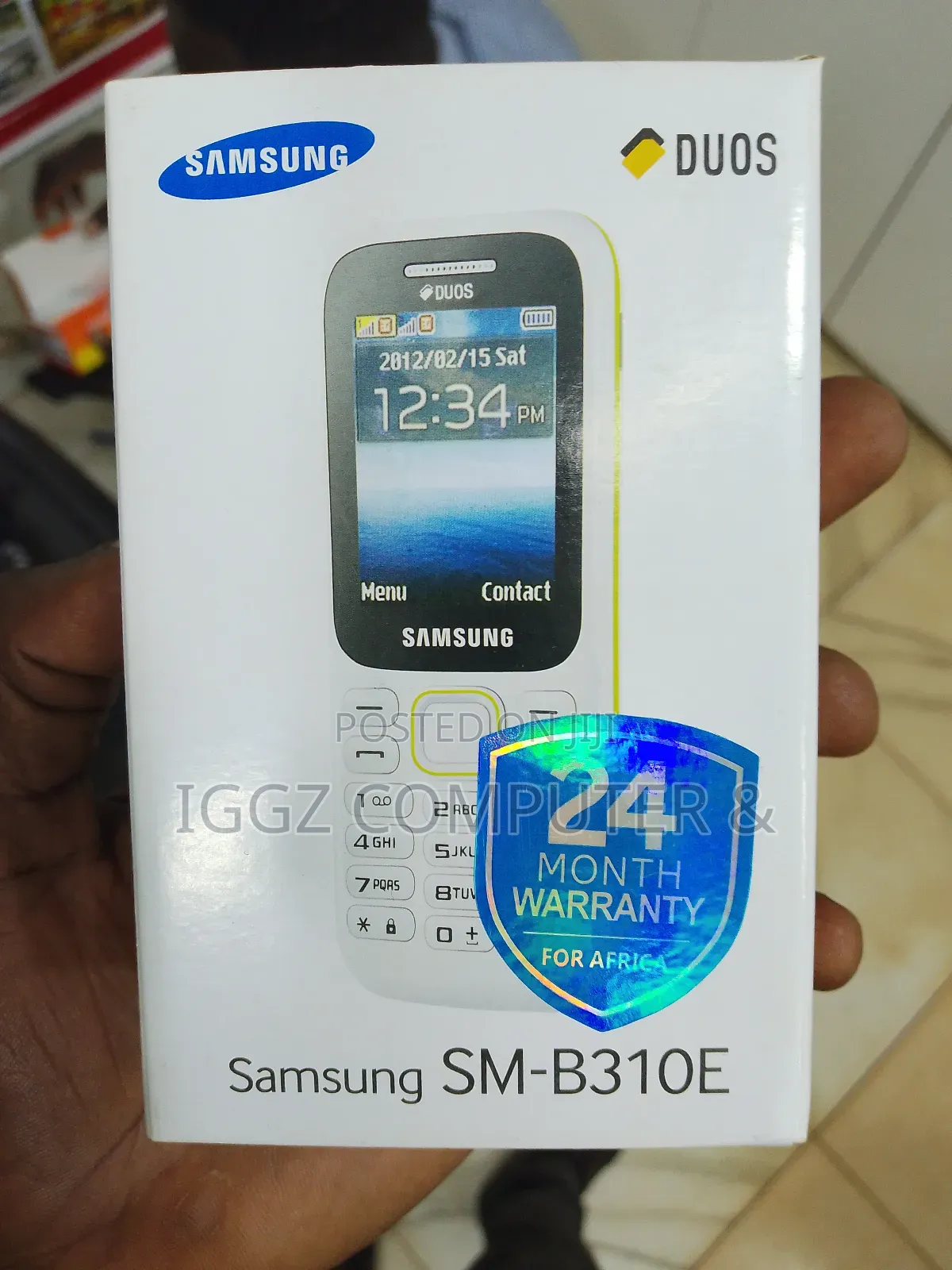 New Samsung Guru Music 2 Black