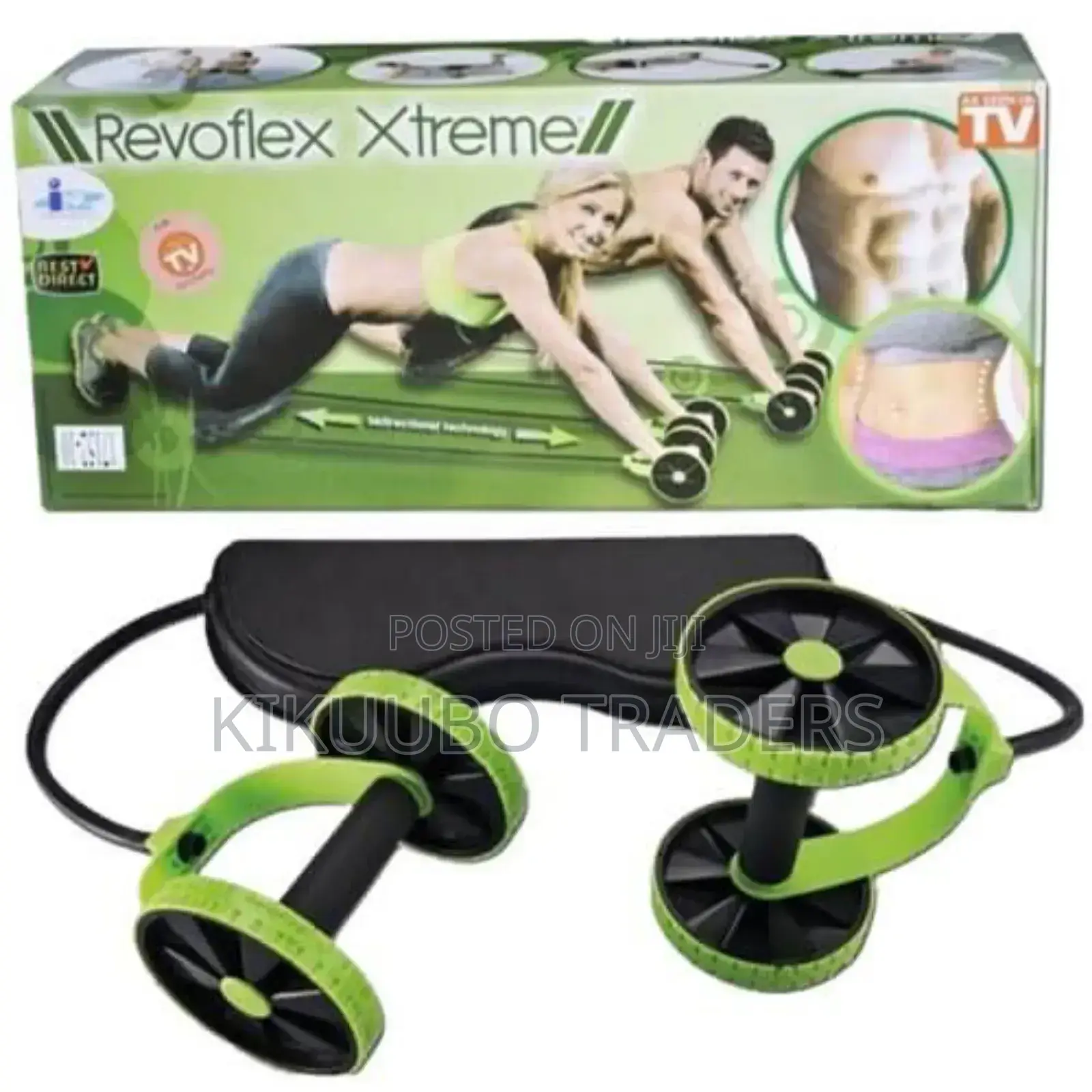 Revoflex Extreme Abdominal Wheel Exercise Roller