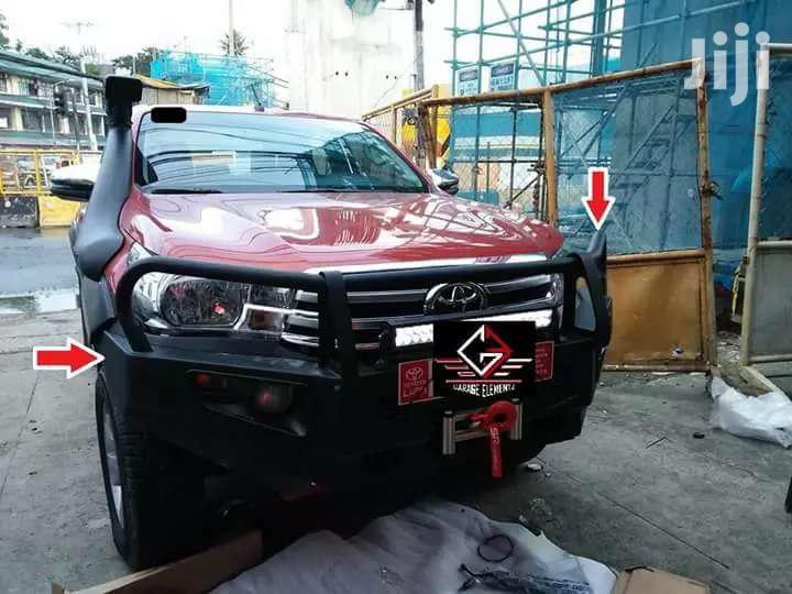 Instaations Of Guards Stainless Bullbars On Vigo 2016 To 2018