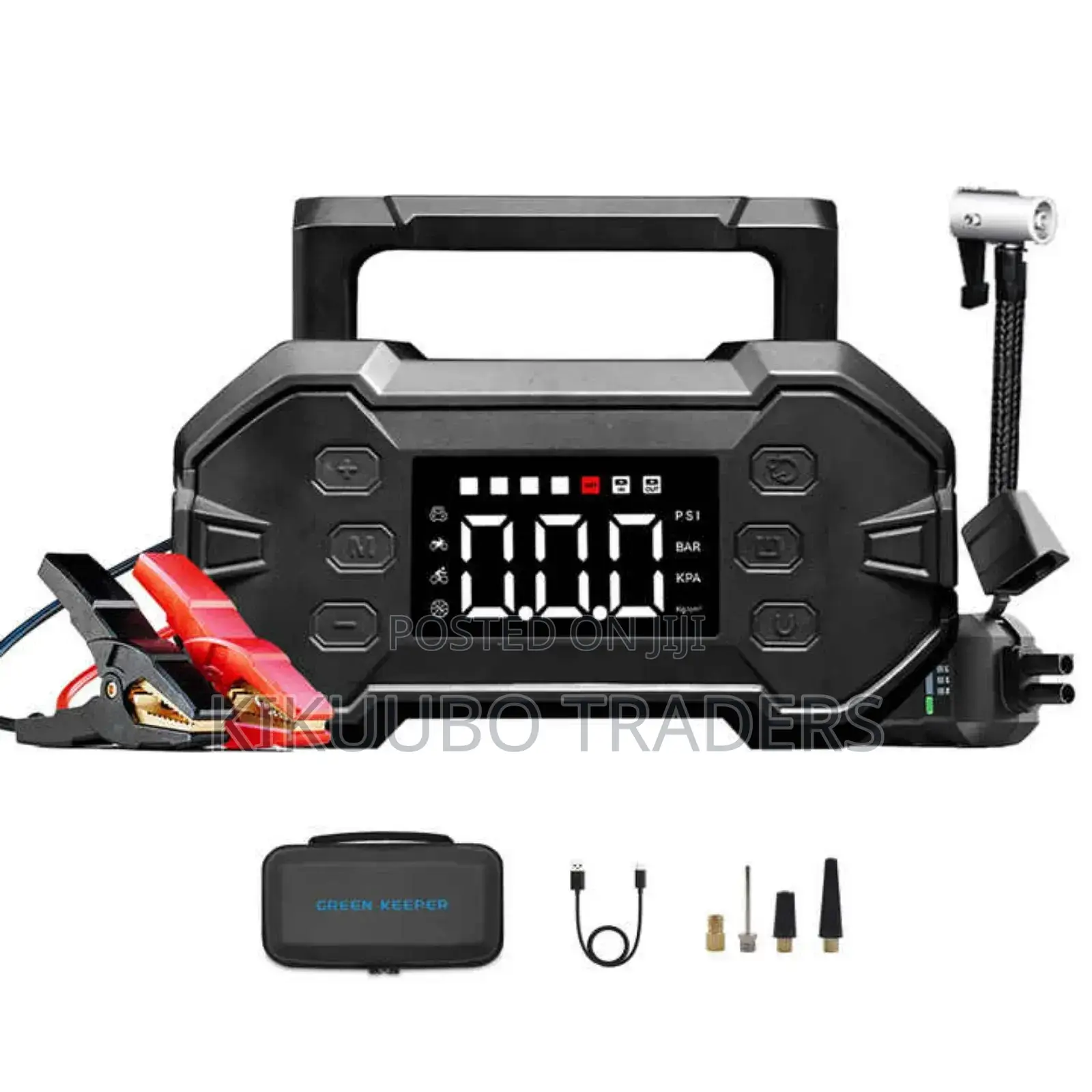 Green Keeper 2in1 Car Jump Starter and Air Compressor