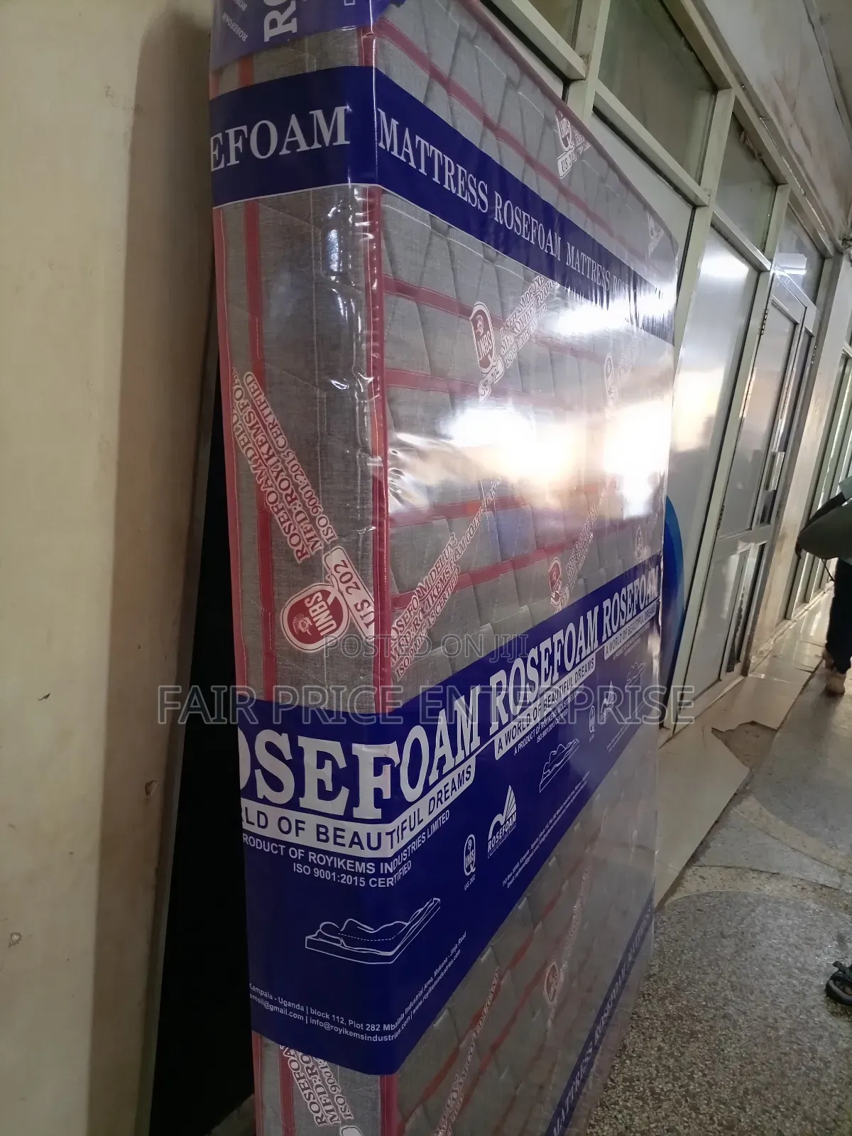 Rosefoam Mattress High Density 5x6 By6 Inches